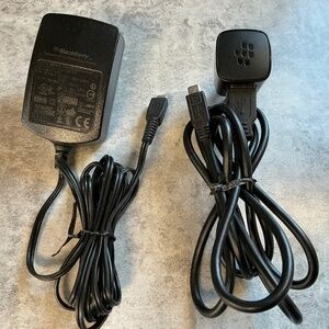 Set of 2 Vintage Blackberry Phone Chargers